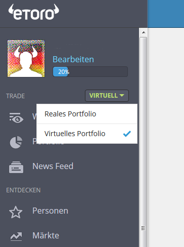 eToro Demokonto