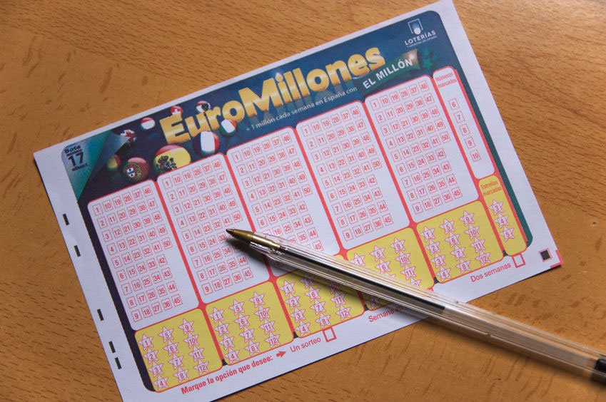 EuroMillions Spielschein