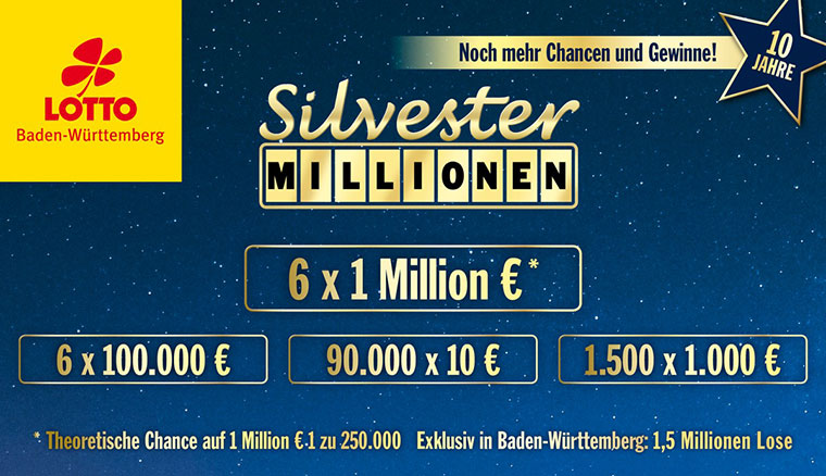 Silvester Millionen